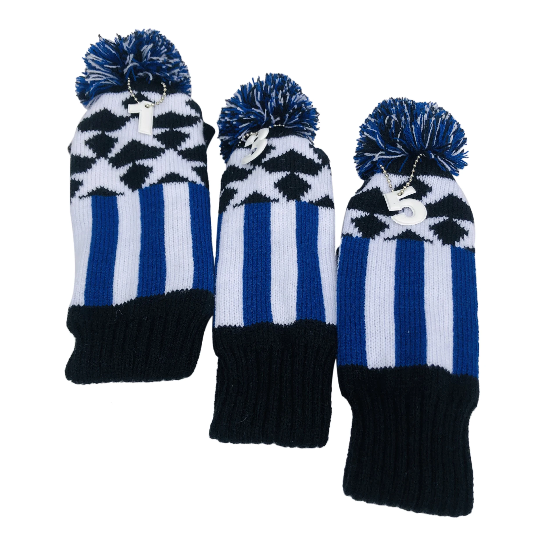 3 шт. Трикотажный чехол для гольфа водителя с деревянной головкой подходит из