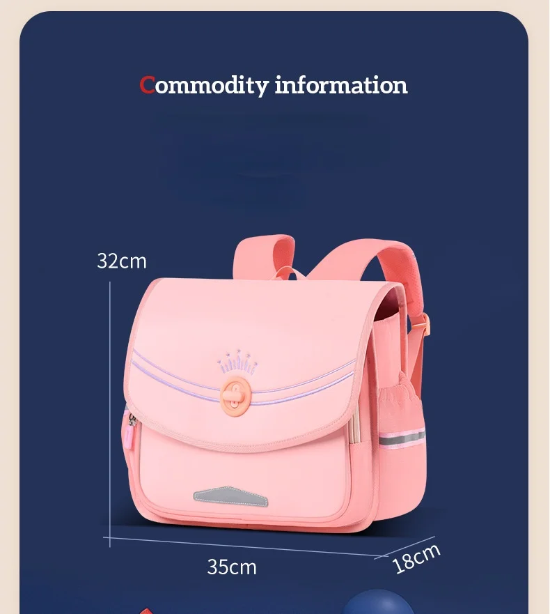 Randoseru Japan Children School Bags for Boys Girls Kids Book Bag Orthopedic Backpacks Primary School Kids Satchel Mochilas