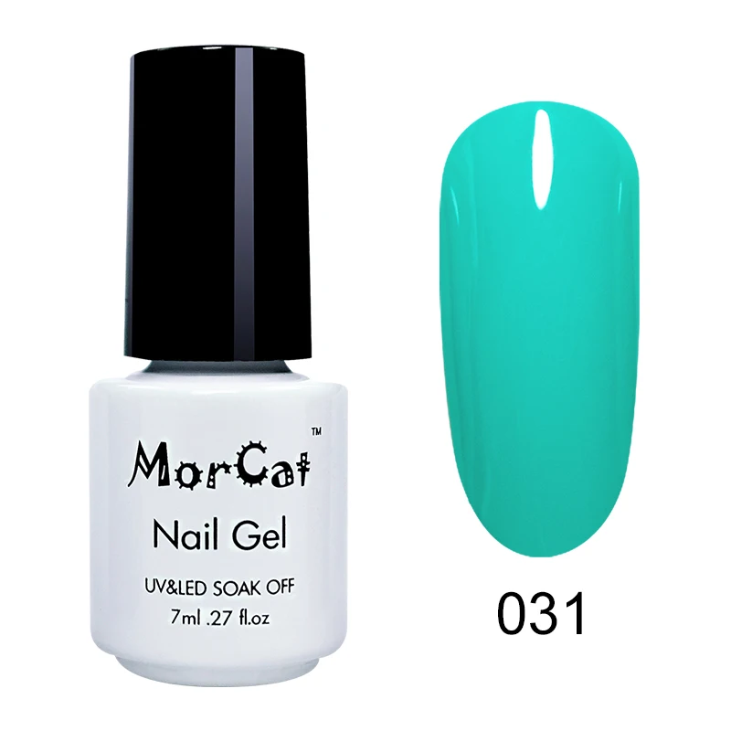 MorCat Гель-лак для ногтей 7 мл флуоресцентный Цветной Гель-лак Soak Off неоновый лак для ногтей лак для нейл-арта Vernis полуперманентный УФ - Цвет: 031