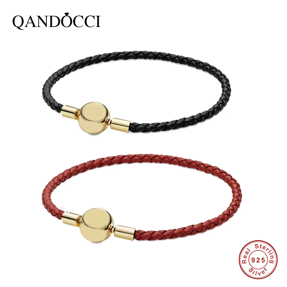 QANDOCCI 2020 Весенний фестиваль 100% 925 пробы Серебряный блестящий красный черный