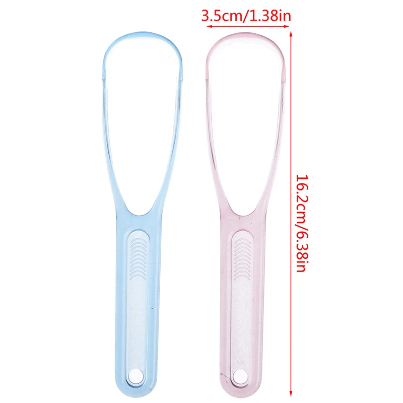 

1 Pcs Tongue Scraper Cleaner Resin Cleaning Scraper For Men/Women Tongue Toothbrush Oral Clean Tool