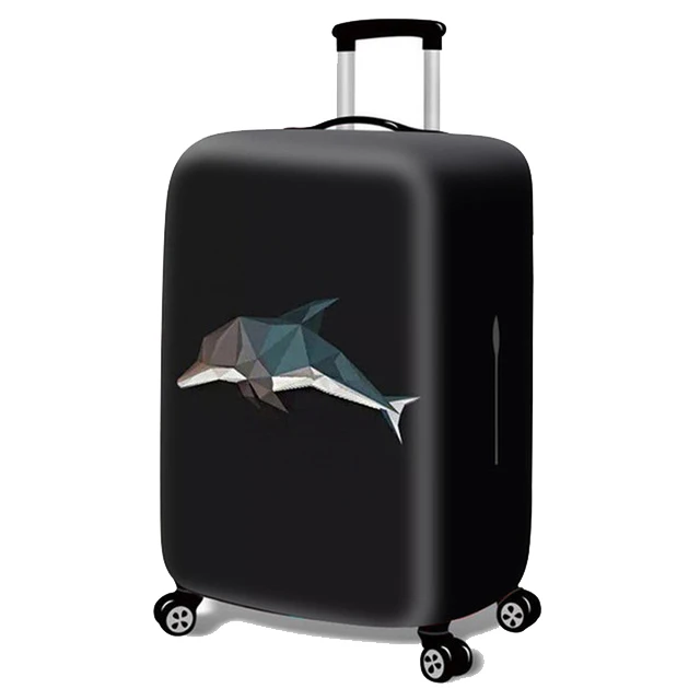 Z1 Luggage Cover SEREQI полосатый дорожный багажный чехол для 18-32 дюймов, чехол для костюма, сумка для путешествий, защитный чехол для багажа, чехол для защиты от пыли, аксессуары для путешествий - Цвет: Z1 Luggage Cover