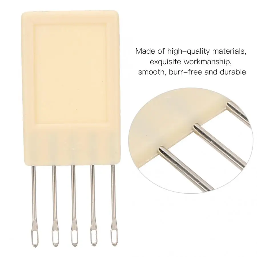 Швейные аксессуары 2 шт вязальная машина передача гребень 5 игл для Brother KH260 KH230 KH270