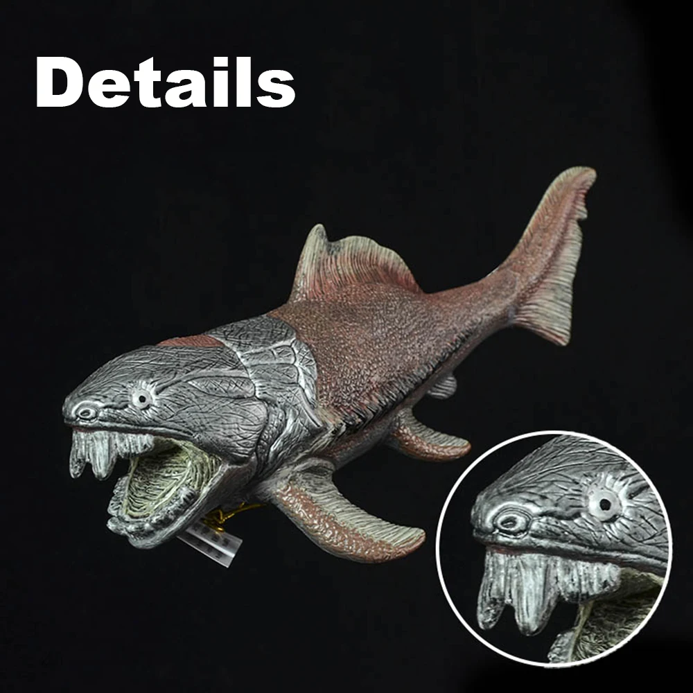 Ручной работы моделирование Dunkleosteus динозавр фигурка Модель Декор Детская