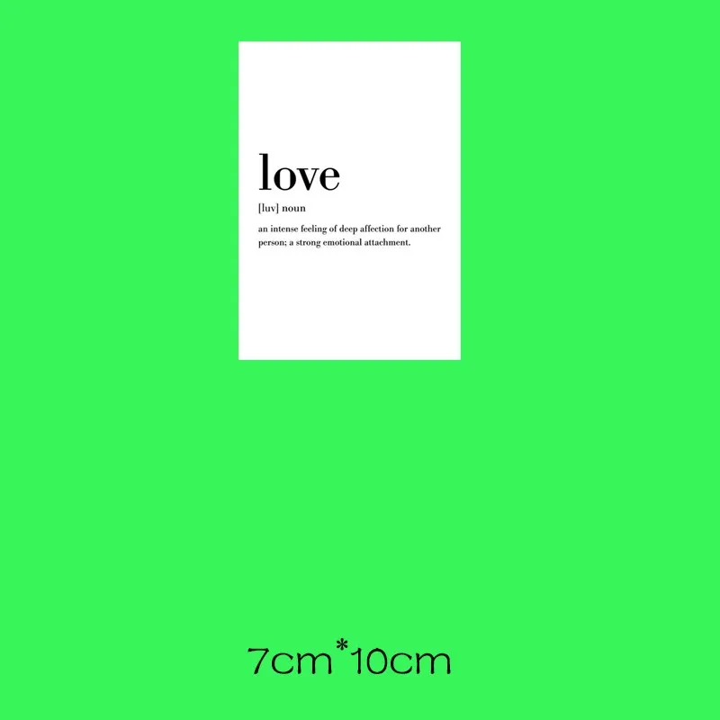 Наклейки с надписью Love Stripe наклейки на одежду термочувствительные нашивки заказ