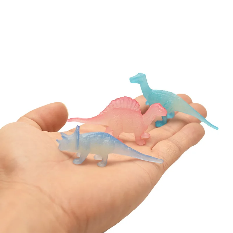 12 шт. в упаковке светящиеся натуральную величину модель динозавра мешке