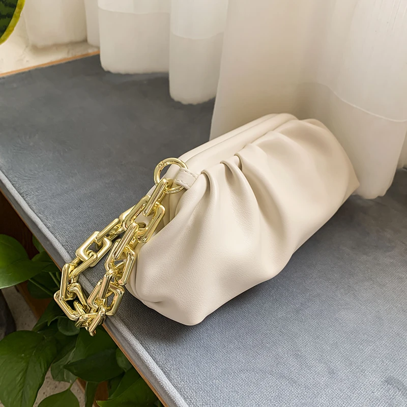 Новые модные сумки через плечо с облаком для женщин дизайнерские роскошные