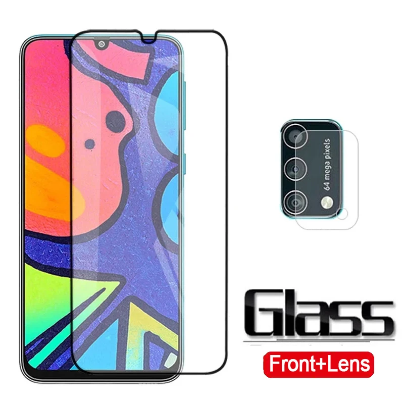 

Закаленное стекло для Samsung Galaxy M21S, Защитное стекло для экрана Samsung Galaxy M21 A12 Sam sung m30s с пленкой для объектива камеры