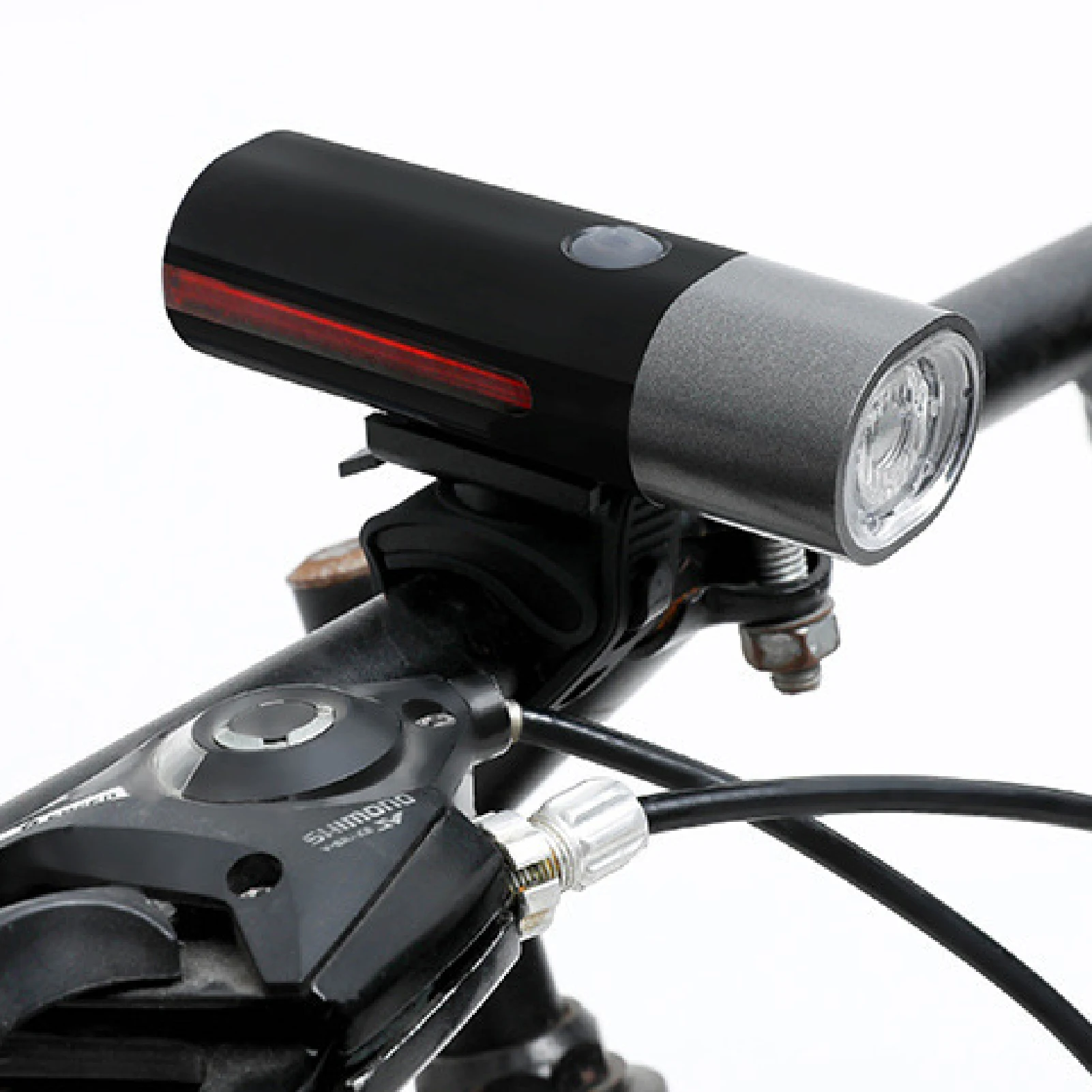 Bike Light 1600mAh USB Rechargeable Waterproof t6 LED Front Lights Headlight 360-Degree Rotating Super Bright Flashlight | Спорт и