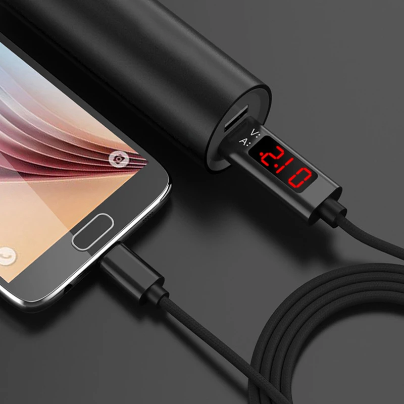 Кабель Micro USB в нейлоновой оплетке для SAMSUNG S7 S6 Edge XIAOMI Redmi 6A Note 6 Pro 5A 4X|Кабели