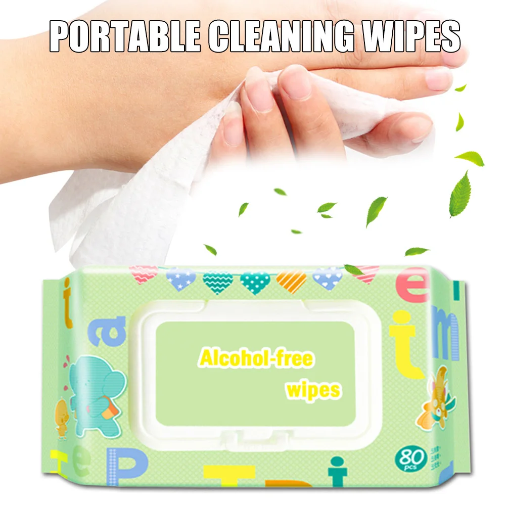 

80pcs/pack Portable Handi-Pack Wipes Hand Cleaning Sanitary Safety Wet Napkins MH88