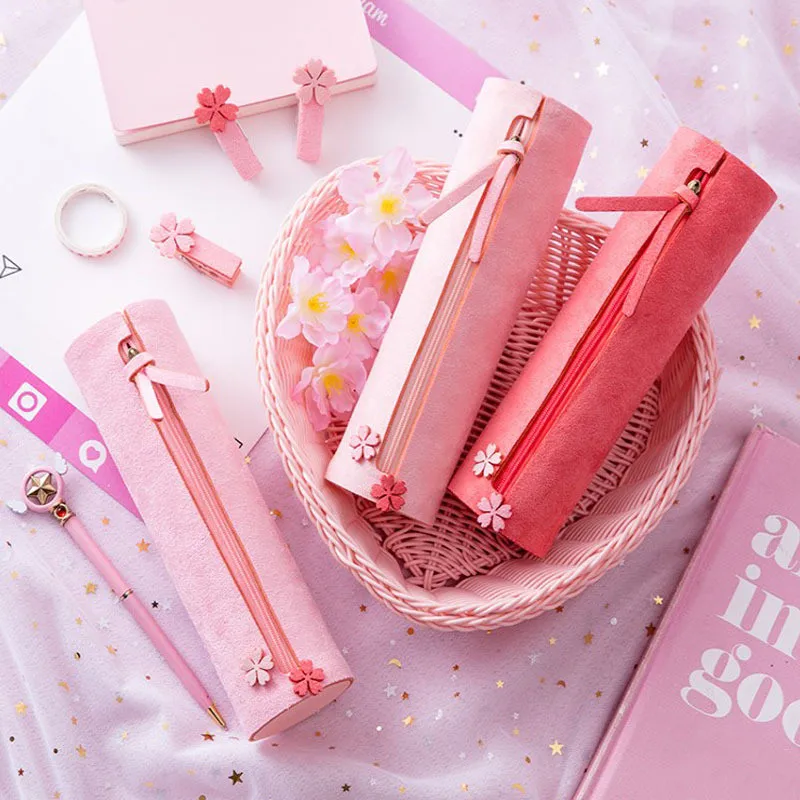 Astuccio scuola kawaii школьные принадлежности для девочек papeleria розовые эстуши grandes escolares cartucheras escolares большая корейская сумочка