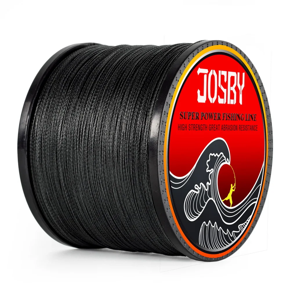 JOSBY 4 нити 1000 м PE плетеная рыболовная леска для соленой воды плетеный Карп