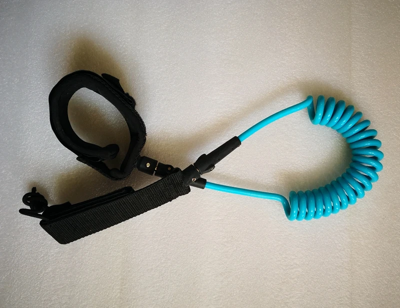 Черный Поводок для серфинга толщиной 7 мм длина 10 футов веревка ног поводок