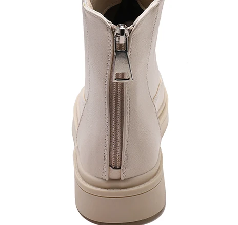 Сапоги Aleafalling женские на шнуровке мягкие кожаные зимние сапоги теплая Уличная