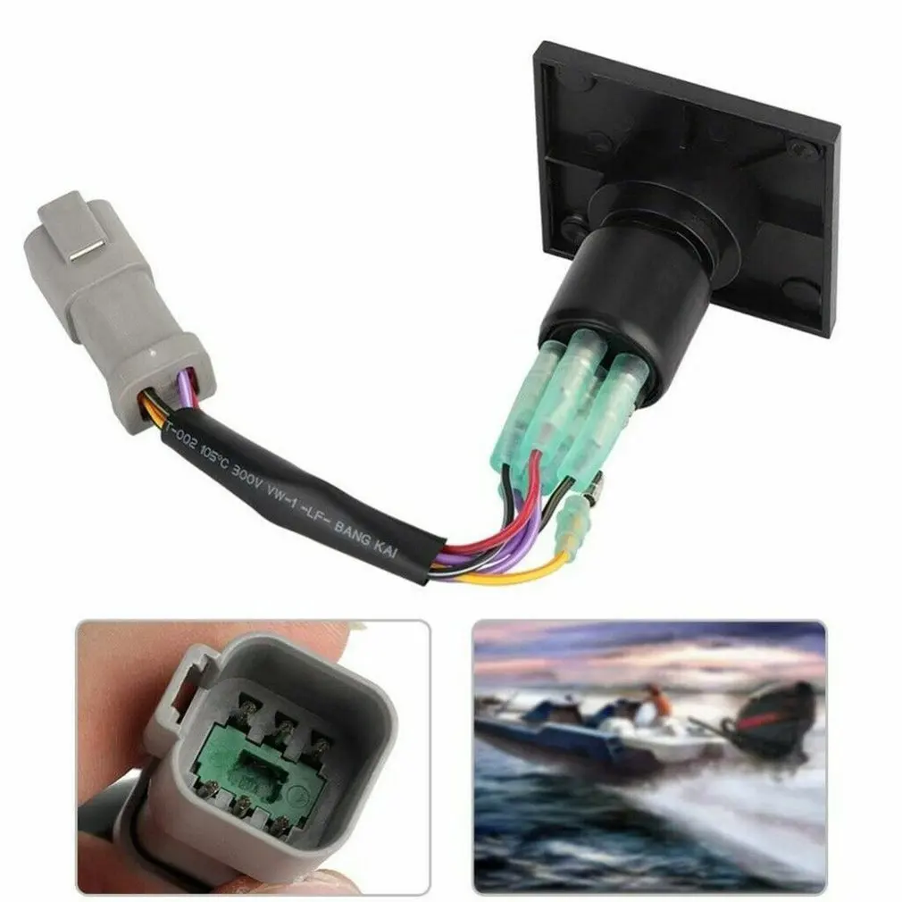 

Outboard Engine 176408 0176408 Single Engine Ignition Starter Cut Off Switch With Keys For Johnson BRP Evinrude Boat Motor