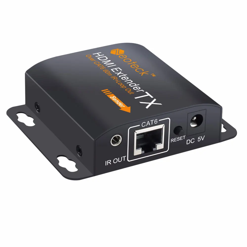 ESYNiC 1080p HDMI удлинитель с 2 портами разветвитель поддержкой 1 3 сигнала до 60 м RJ45