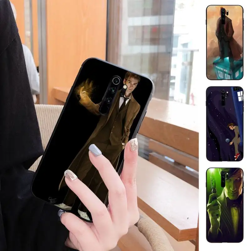 В сериала &quotДоктор Кто&quot черный чехол для мобильного телефона случай Redmi