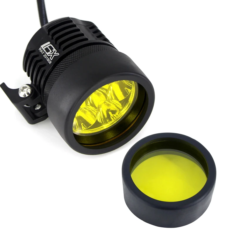 2 шт. светильник для головы мотоцикла желтый/красный/синий чехол пластиковый DIY