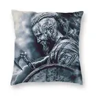 Ragnar Lothbrok Vikings чехол для подушки двухсторонний Королевский чехол для диванной подушки Стильный чехол для подушки домашний декор