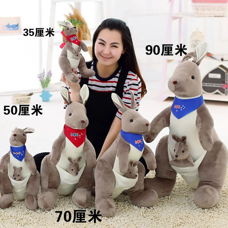 Большая плюшевая имитация животного Dorimytrader австралийская игрушка кенгуру