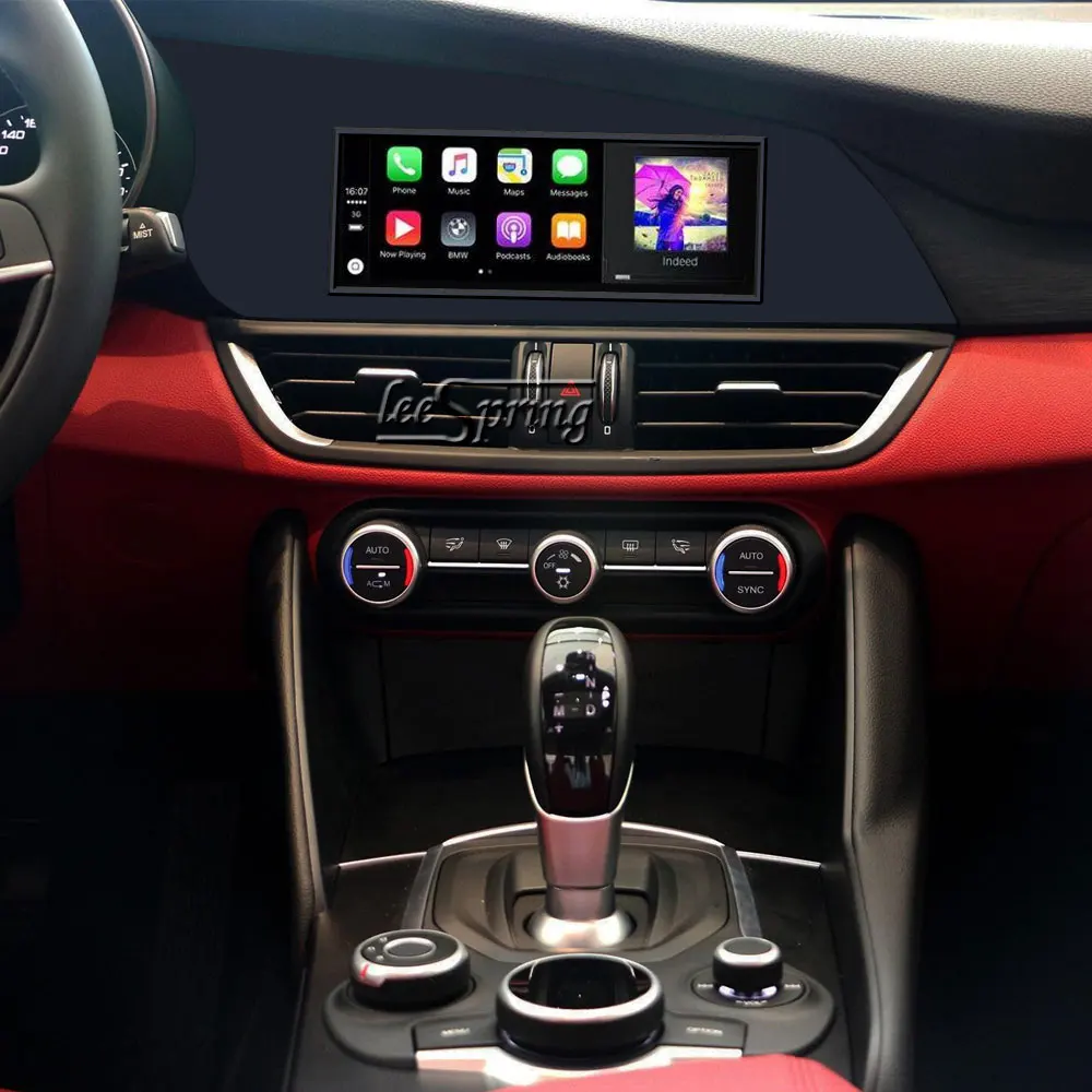 Автомобильный мультимедийный плеер 10 25 дюйма для Alfa Romeo giulia 2017 с GPS-навигацией MP5