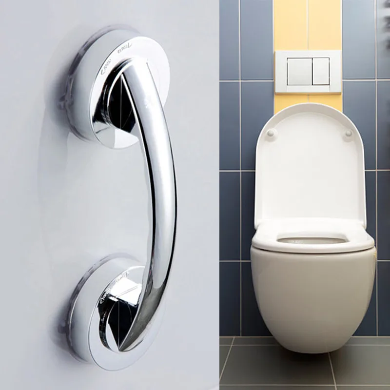 Ручка для душа на присоске дверная ручка подлокотник туалета безопасная с