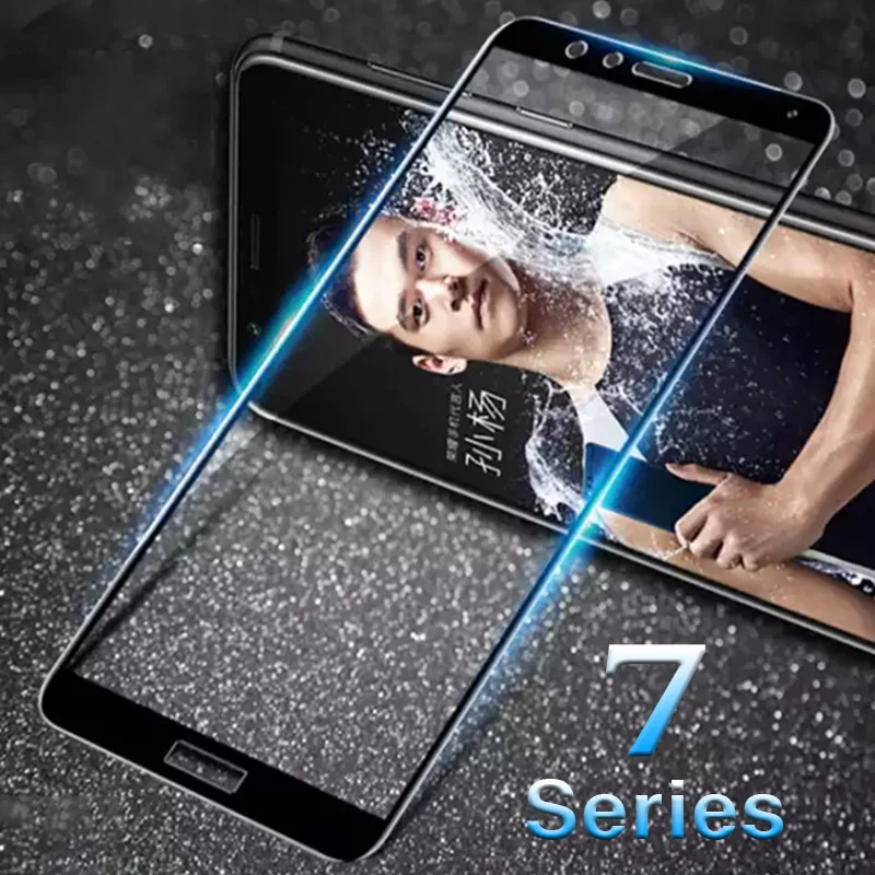 Фото Защитное стекло для Huawei Honor 7x7 s 7c 7a Pro закаленное защиты экрана на A7 C7 S7 X7 7 A C S X 7apro Защитное стекло для Huawei Honor 7x7 s 7c 7a Pro закаленное защиты экрана на A7 C7 S7 X7 7 A C S X 7apro