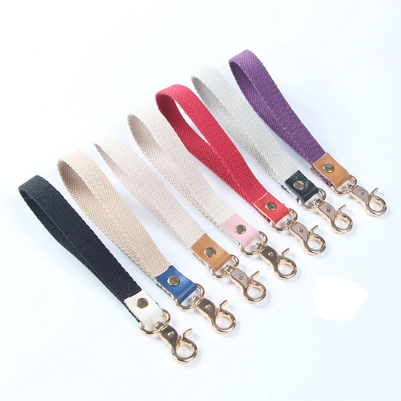 

New Wallet Belt Canvas Wrist Bag Strap Clutch Bag Short Strap Replacement Purse Bag Belt Portable Women Handbag Handle Key Belt