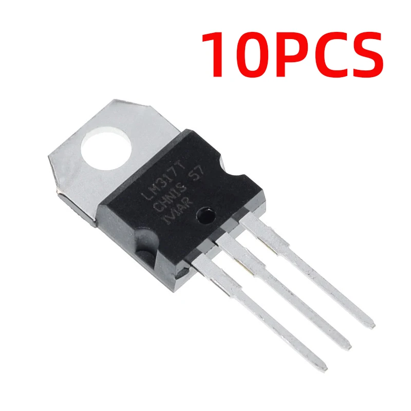 

10PCS/lot LM317T Transistor Integrated circuit semiconductor IC TO-220