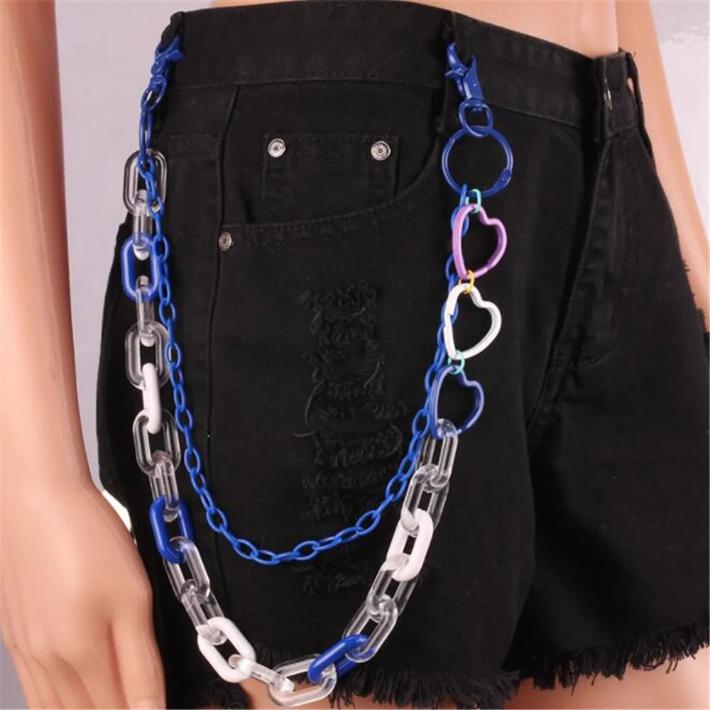 Цепочка с подвеской в виде сердца для мужчин и женщин украшение готическом стиле