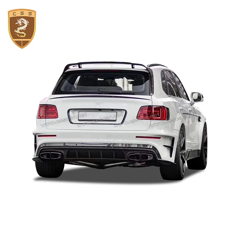 Real Carbon Fiber with Fiberglass Bodykit for BENTLEY BENTAYGA Change M Style Luxury Car Modification CSSCAR custom Auto Parts
