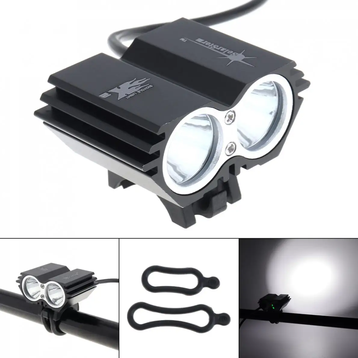 

Solarstorm Super Bright 5000LM LED Bicycle Headlight Bike Lamp Waterproof XM-L T6 LED Bicycle Head Light