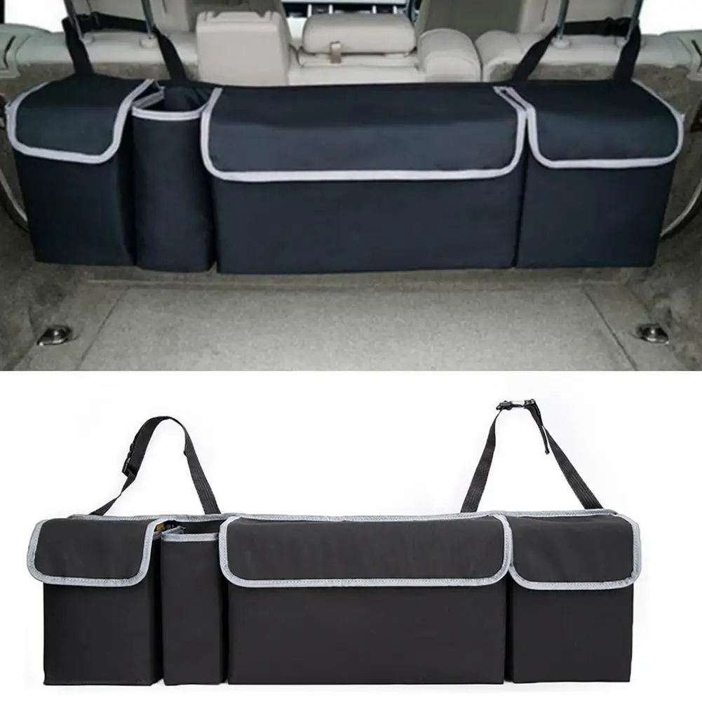 

Car Rear Seat Multi Pockets Sundry Storage Bag Vehicle Trunk Accessory Organizer