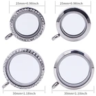 Поворотный кулон из нержавеющей стали, 25 мм30 мм, с плавающей памятью, с фото, для медальона, ожерелья, брелка, ювелирные изделия, 1 шт.