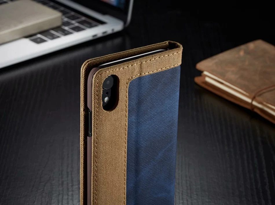 CaseMe-кошелек, Джинсовый чехол для IPhone 11 Pro X XS Max XR, Магнитный слот для карт, Ретро кошелек, сумка, чехол для IPhone 6S 7 8 Plus 5SE, чехол