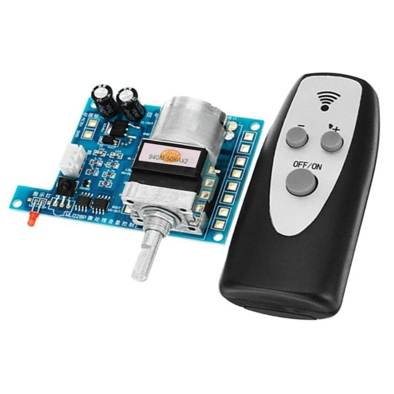 

Electric Control Board Modules,Remote Control Volume Control Board ALPS Potentiometer for Amplifier Board CNIM Hot