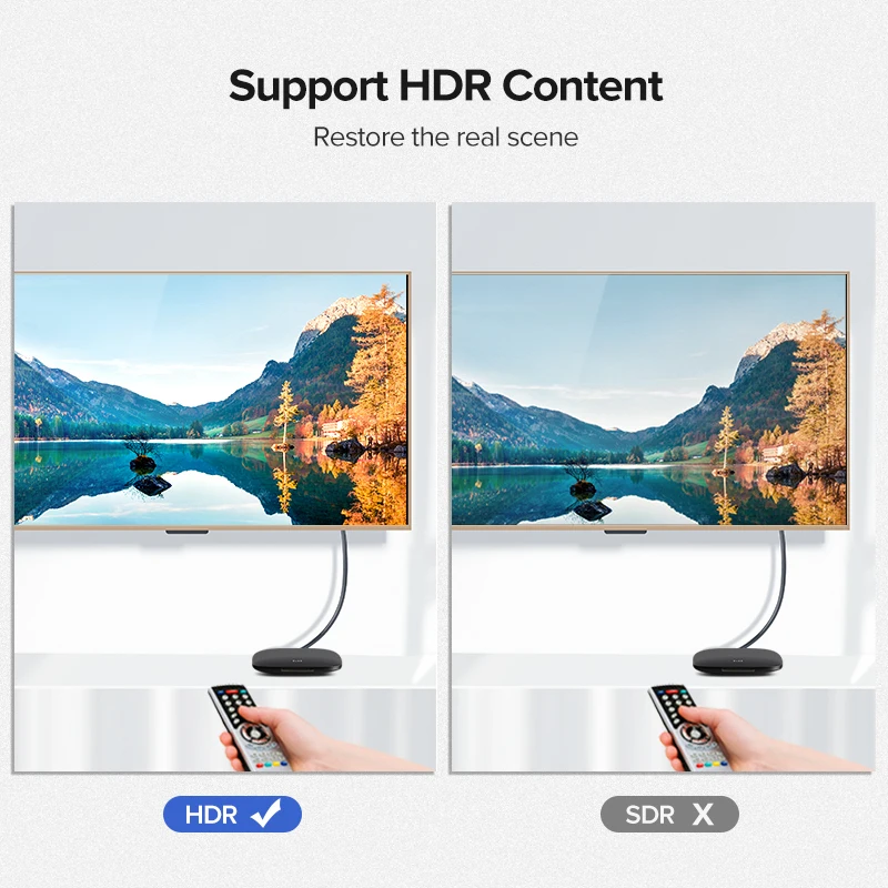 Кабель HDMI 4K 60Hz 2 0 Vesion шнур для PS4 Apple TV 3D сплиттер переключатель коробка удлинитель