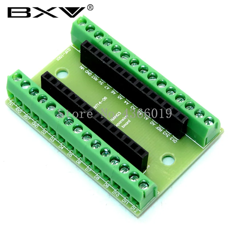 Плата расширения для контроллера NANO V3.0 3 0 простая удлинительная пластина Arduino AVR