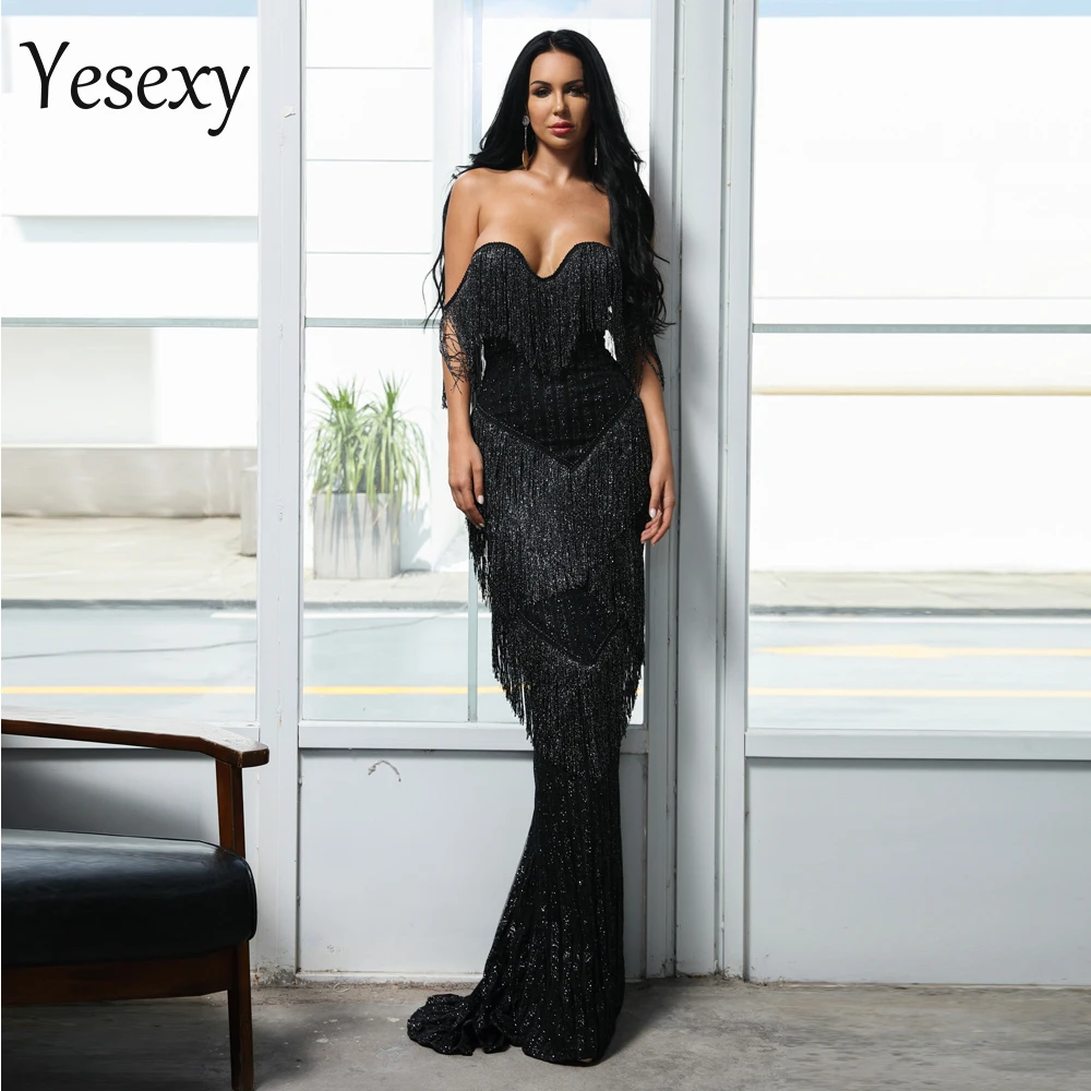 Сексуальный бюстгальтер Yesexy 2021 платья с открытыми плечами и открытой спиной