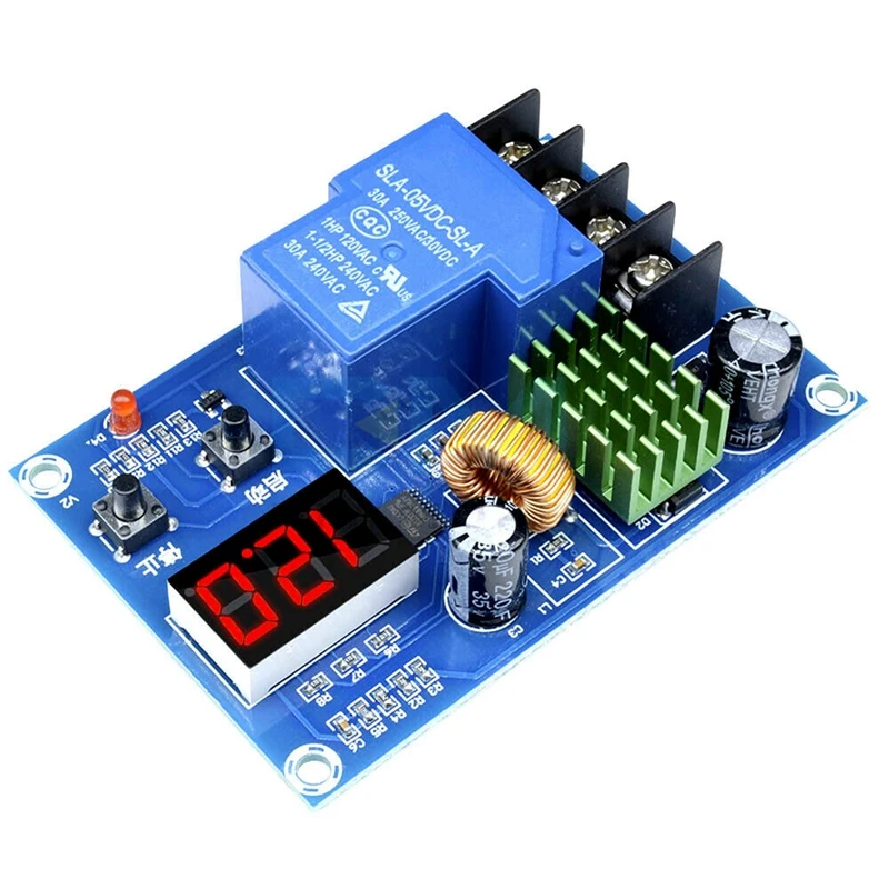 XH-M604 60V Battery Charging Controller Protection Switch With 6-40V To 1.2-36V Voltage Regulator Power Supply Module | Электроника
