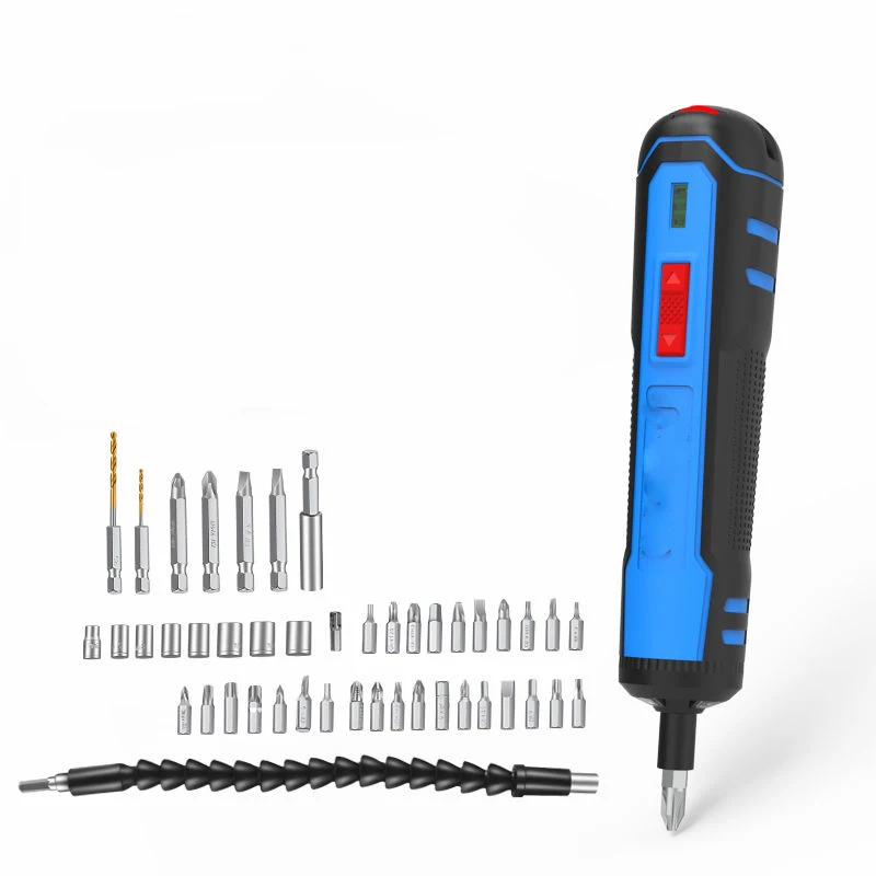 

4.2V Electric Screwdriver Rechargeable Cordless Power Drill Screw Driver Kit For Toy Repair Home Improvement With LED Light