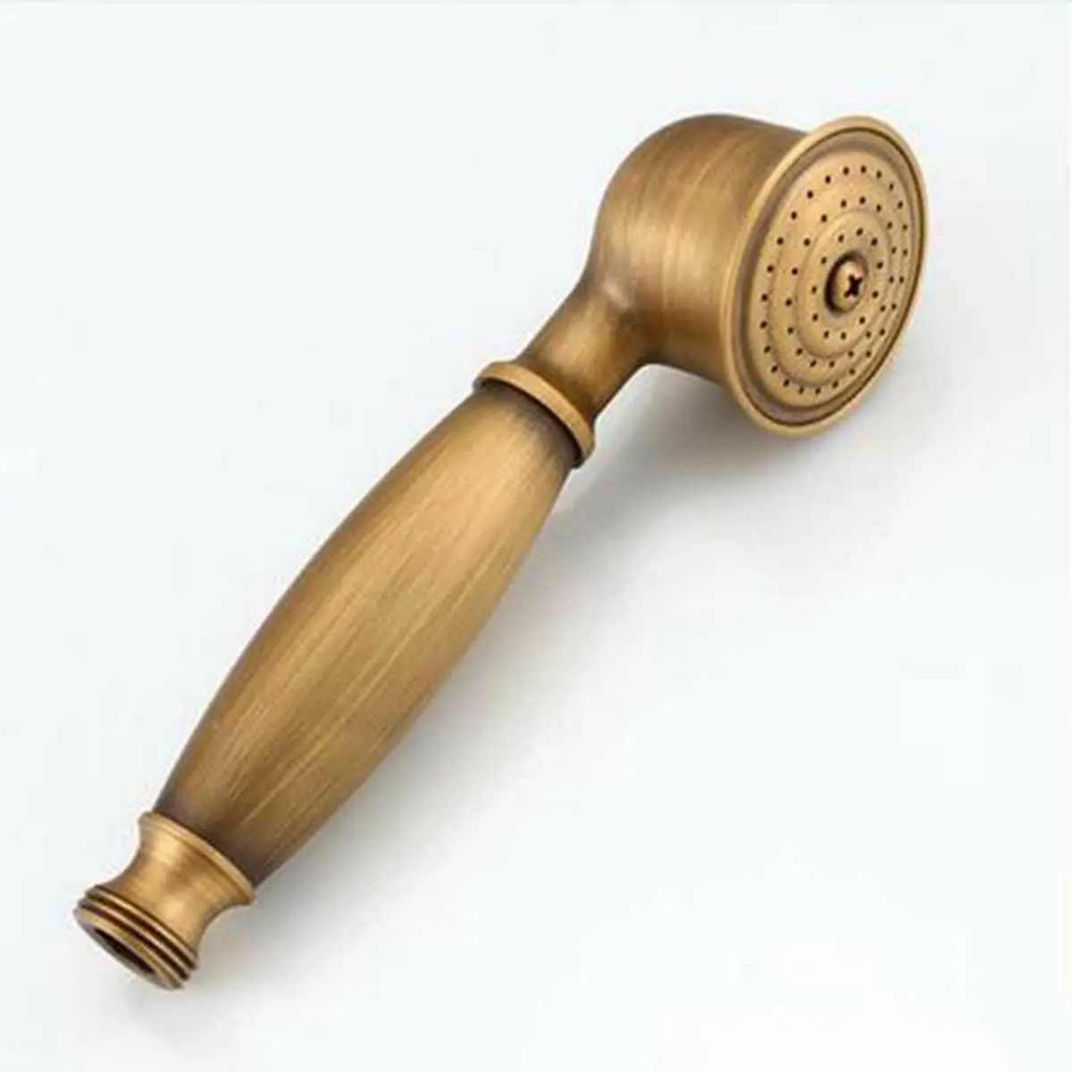 

Ручная Лейка для душа из хромированной латуни, черная, золотая, античная бронза, лейка для душа, водосберегающий медный ручной распылитель