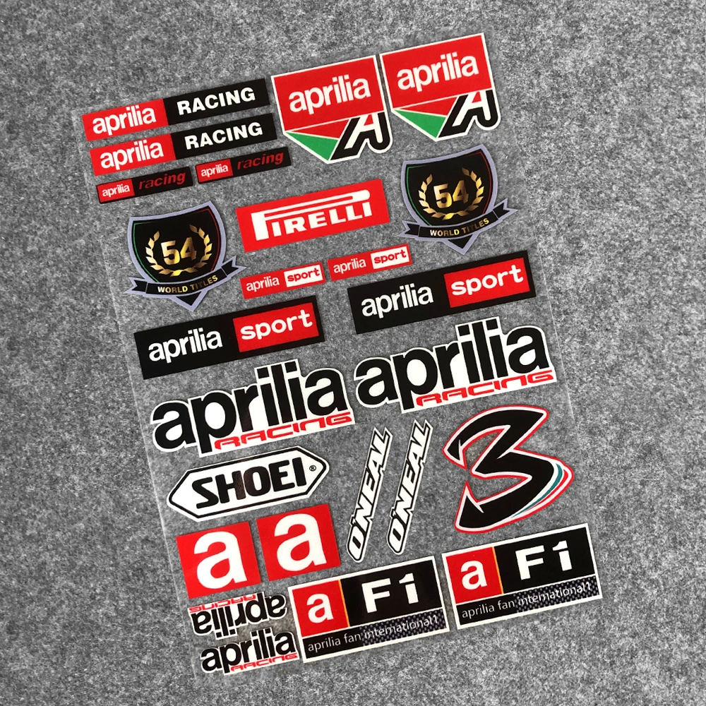 Светоотражающая боковая полоса для мотоцикла наклейка водонепроницаемая Aprilia RS4