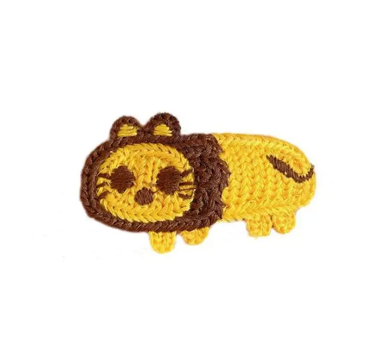 

2020 new Knitted Hairpin Cartoon Animal Hair Clips Hairpins Barrettes Headbands Hair Accessories Fashion BB Clips
