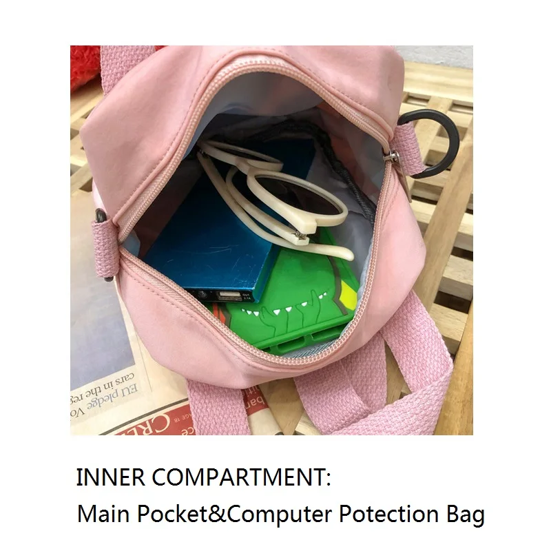 

Korean Style Canvas Small Mini Backpack For Women Fashion Travel Backpack Leisure School Bag Tote For Tennage Girl Shoulder Bag