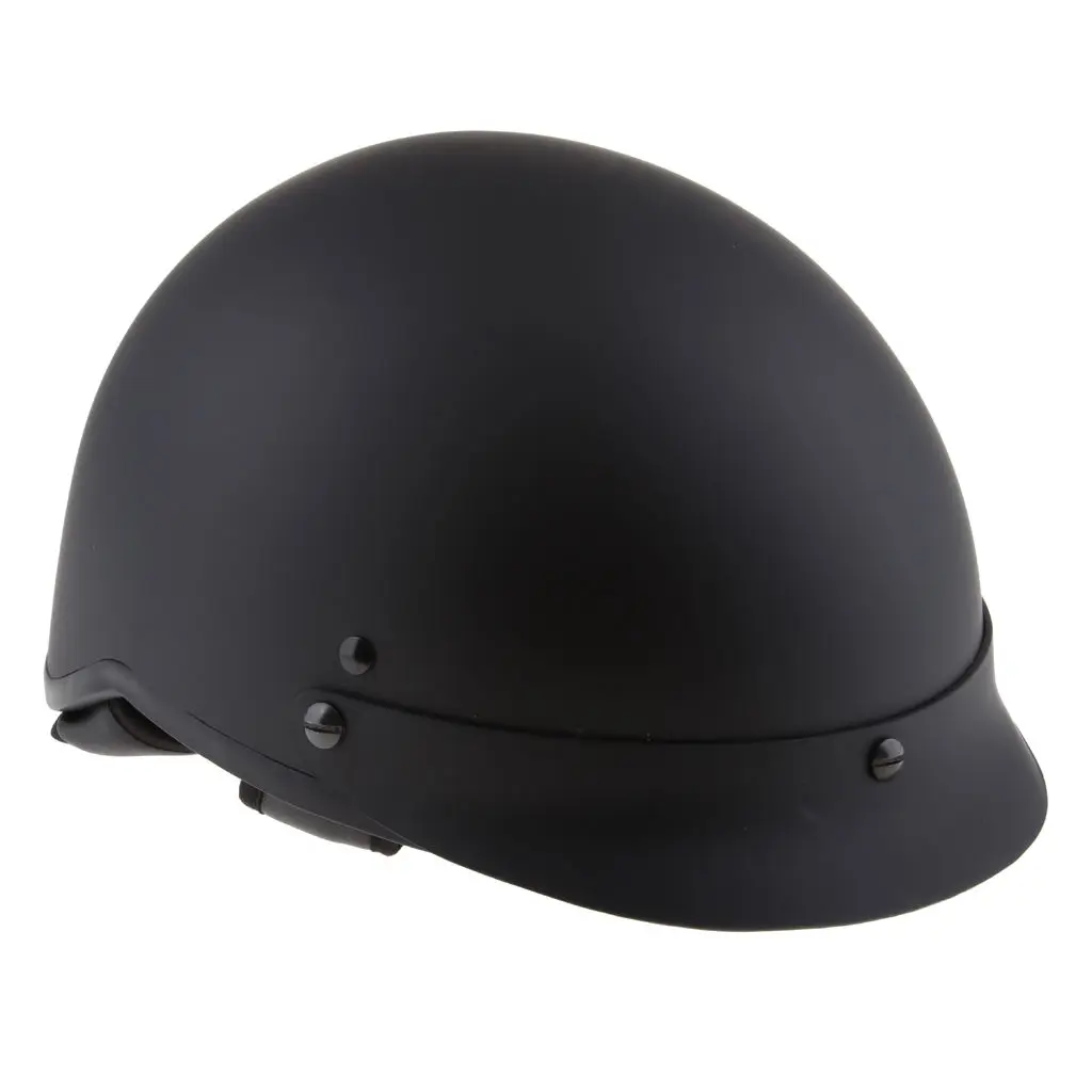 Немецкий мотоциклетный полушлем открытое лицо Круизер Череп Чоппер | Автомобили