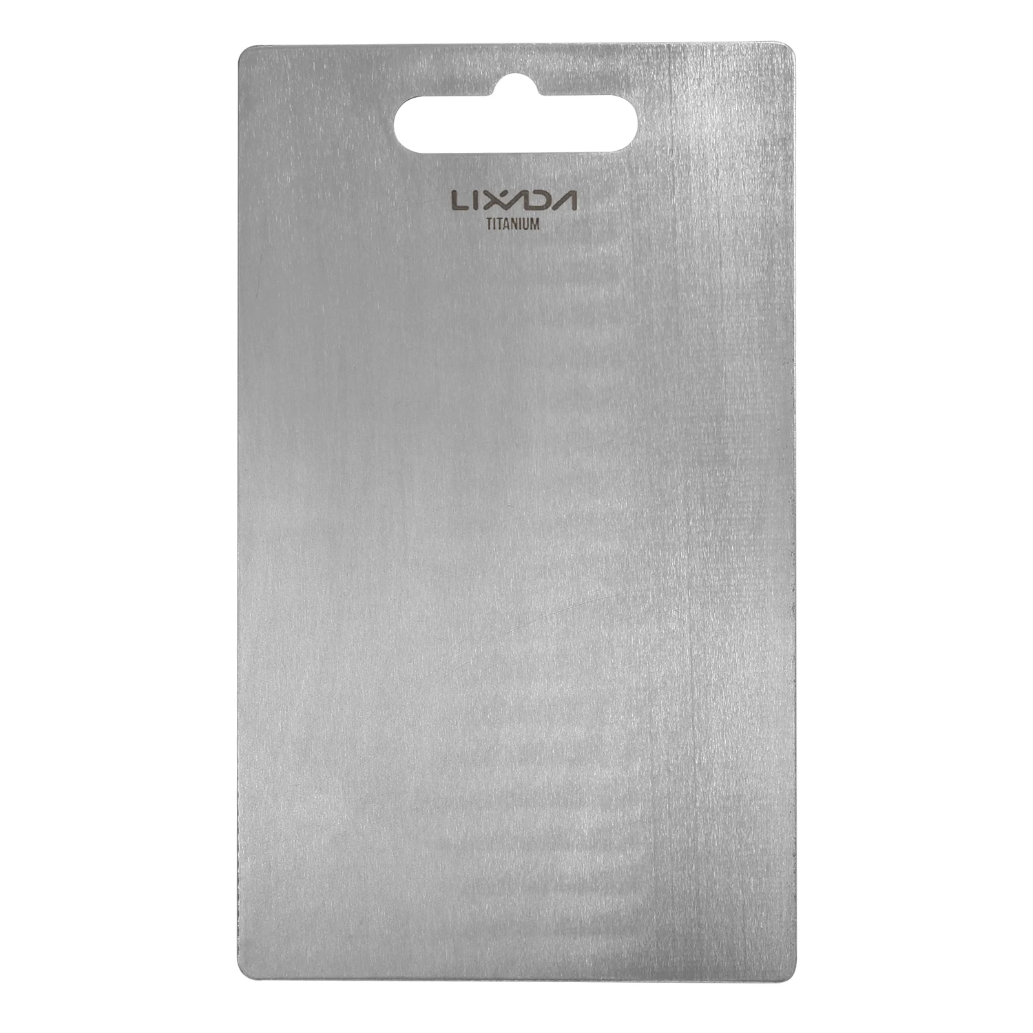 

Lixada 1.8MM Thick Titanium Cutting Board for Home Kitchen Cooking Picnic Outdoor Camping Hiking Backpacking Chopping Board