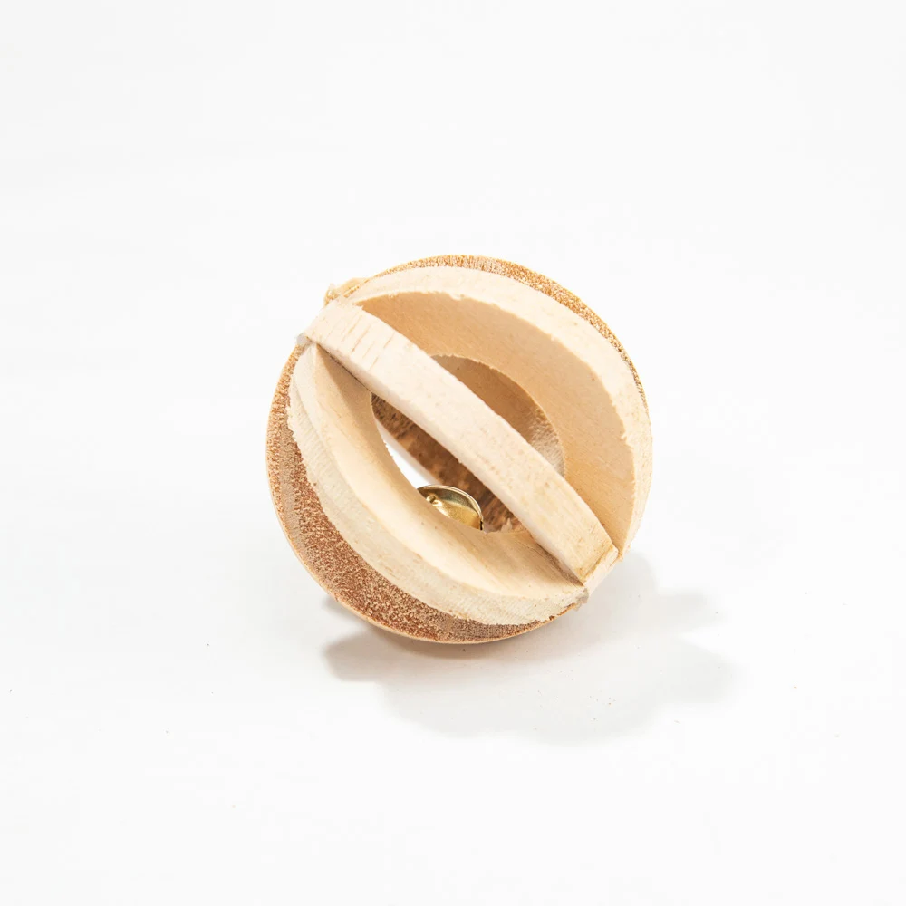 Деревянные игрушки для домашних животных хомяк сосновые гантели Одноколесный