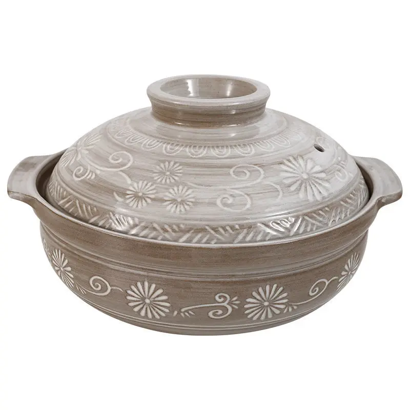 

Casserole Stew Pot Soup Pot Stock Pot Stone Pot Small Casserole Small Japanese-style High Temperature Resistant Gas Household